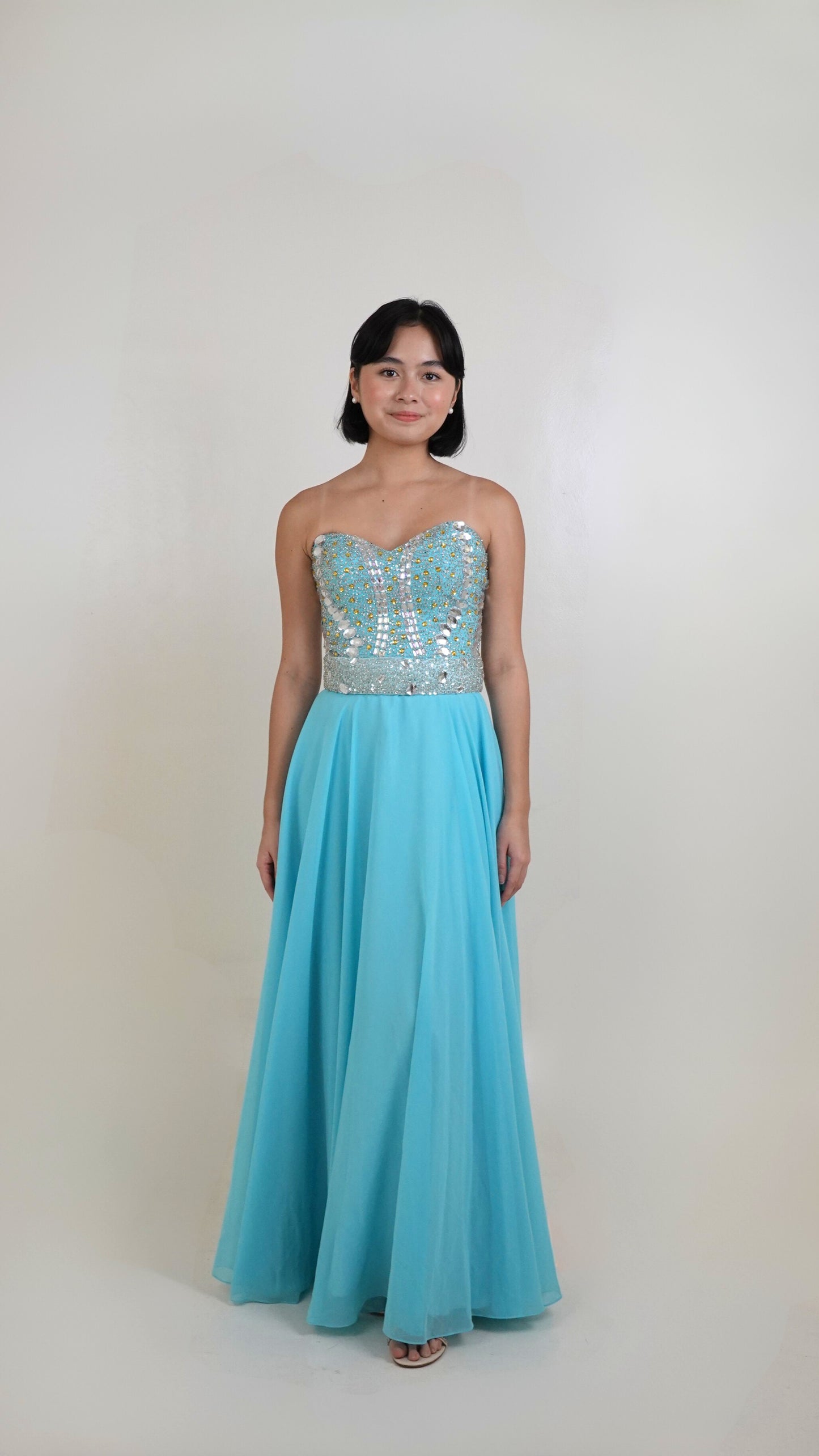 Wendell Quisido | Beaded Tube Maxi Dress