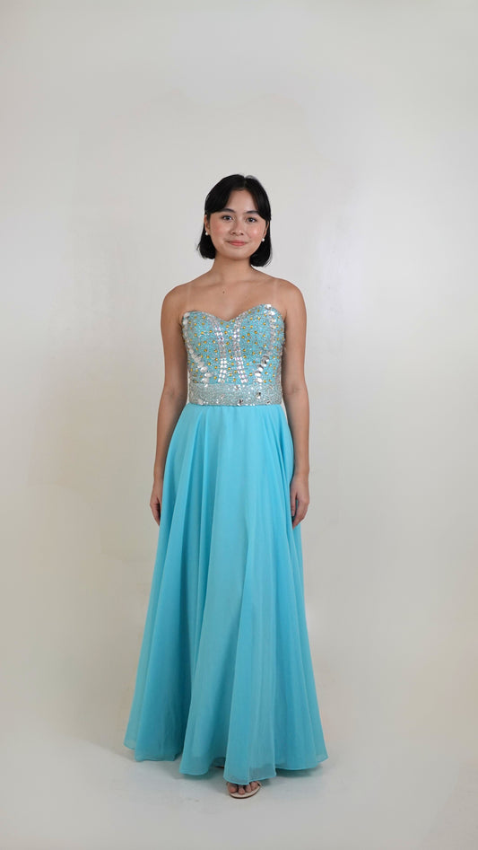 Wendell Quisido | Beaded Tube Maxi Dress