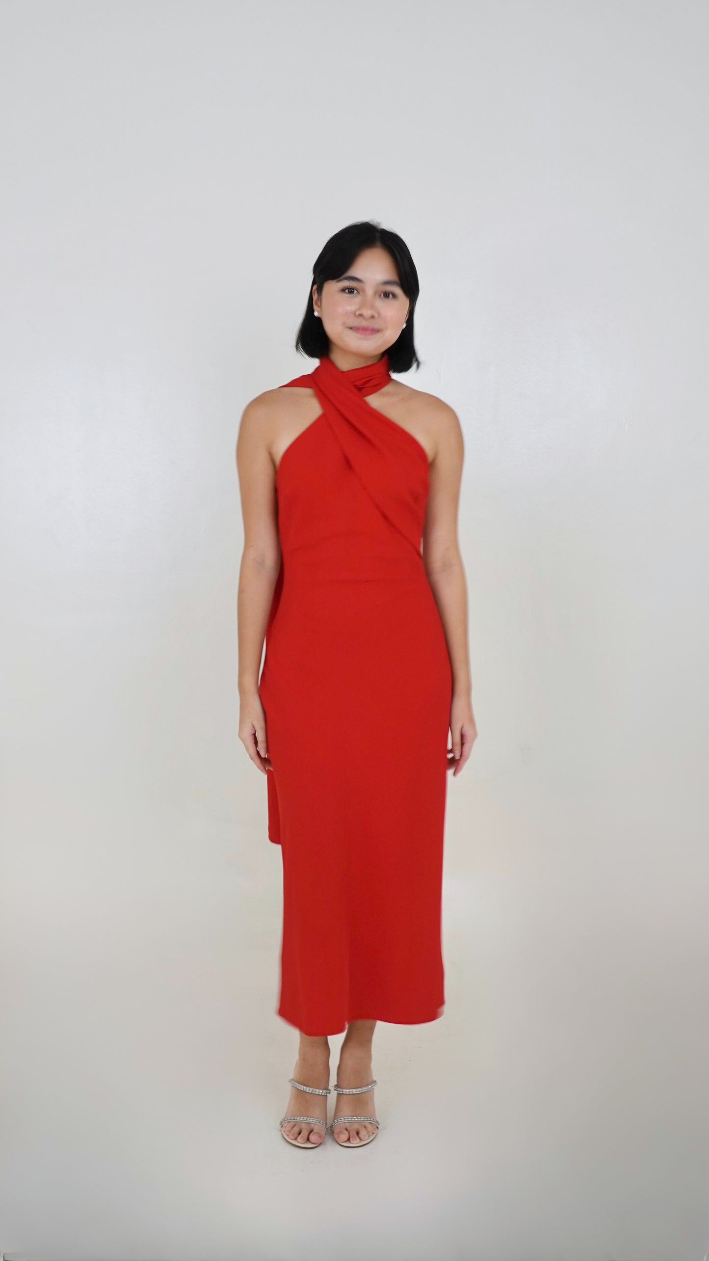 Love, Bonito | Halter midi dress