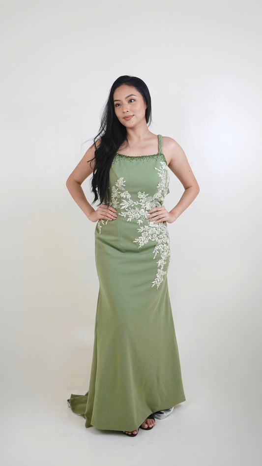 Marichu Tan | Backless gown