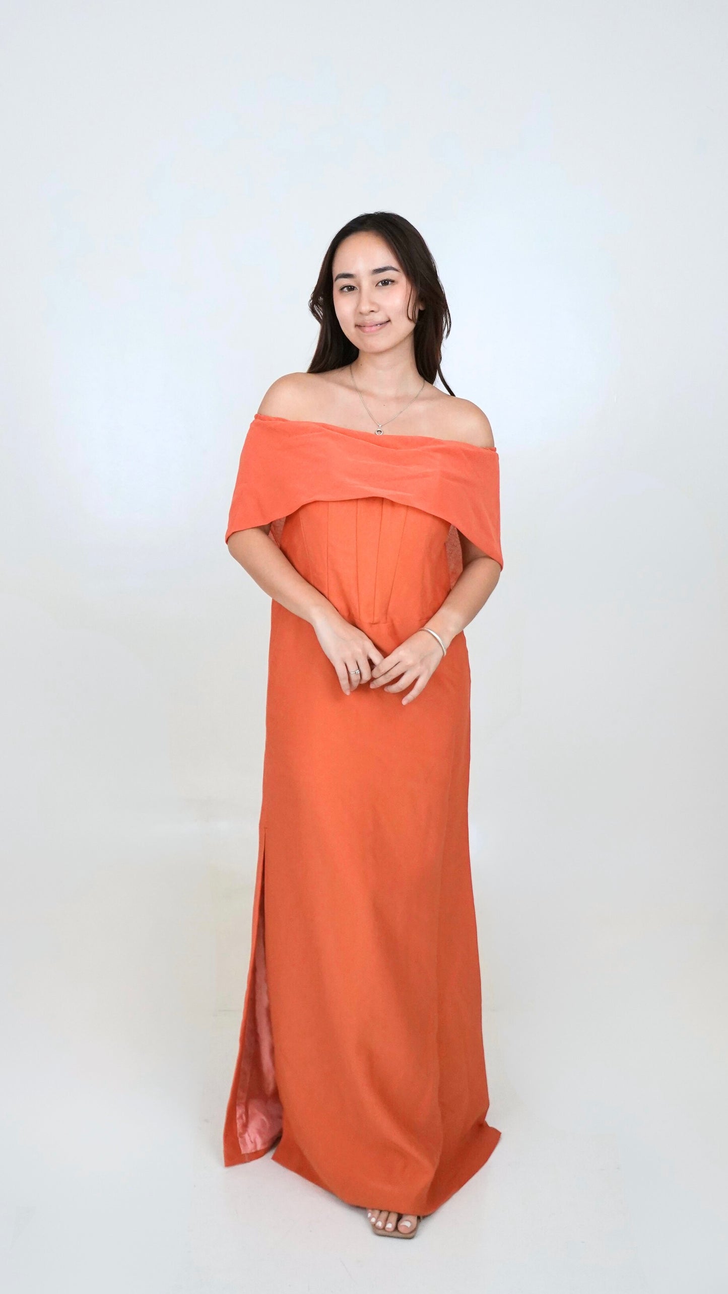 Jun Escario | Off shoulder gown