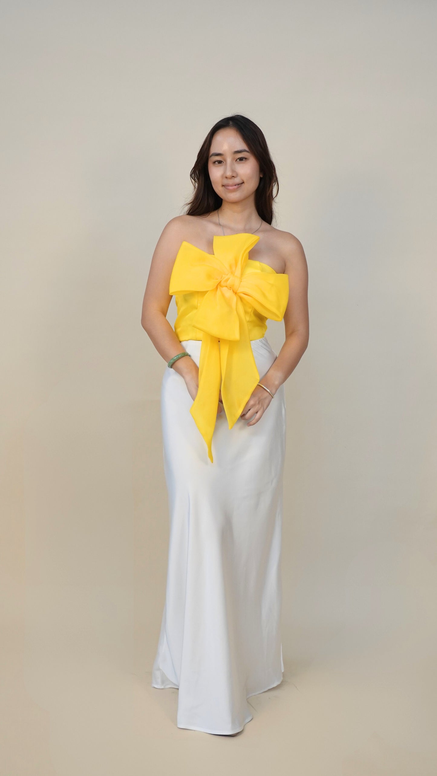 Roni Yu | Ribbon Top