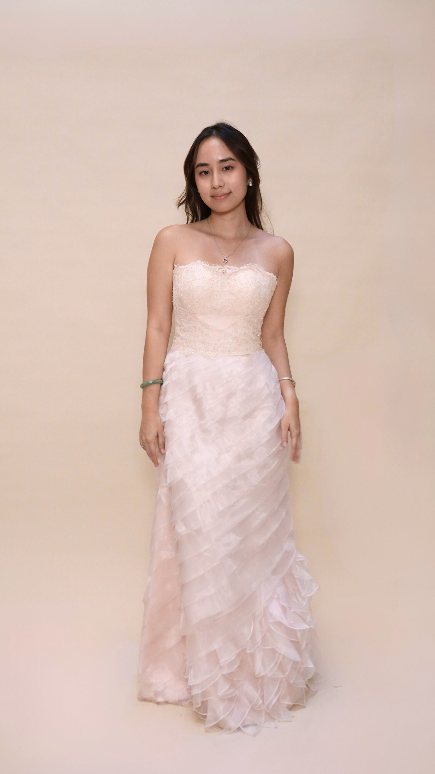 Ronald Enrico | Ruffle gown