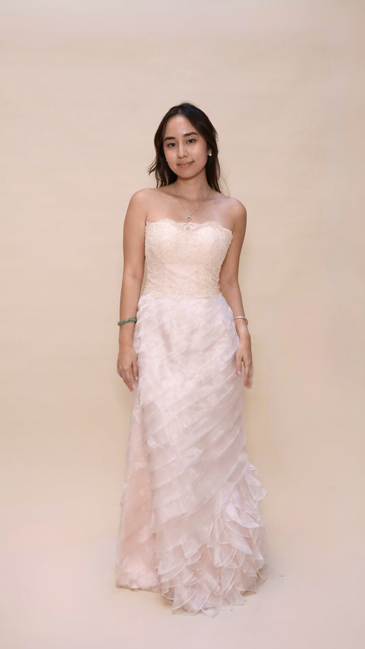 Ronald Enrico | Ruffle gown