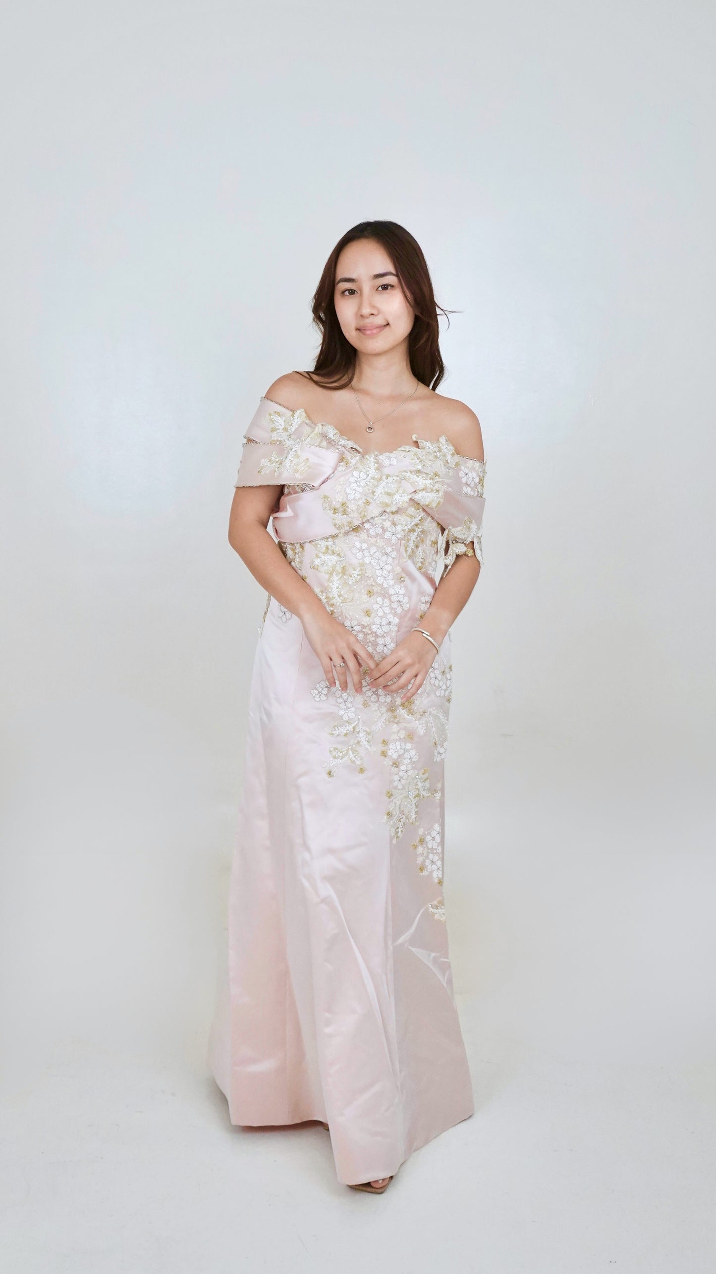 Jun Escario | Off shoulder Gown