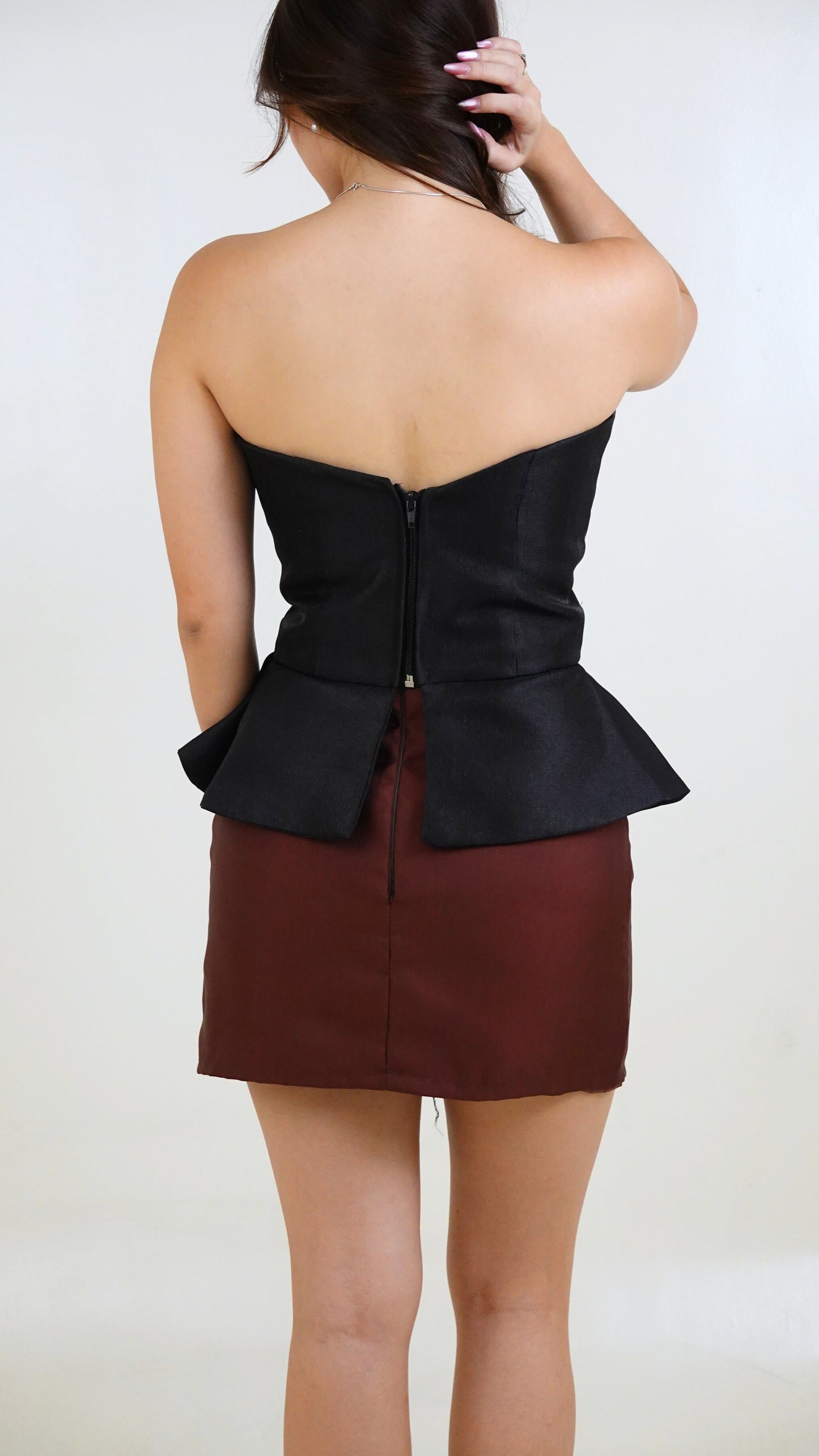 Nouel The label | Peplum Tube Top