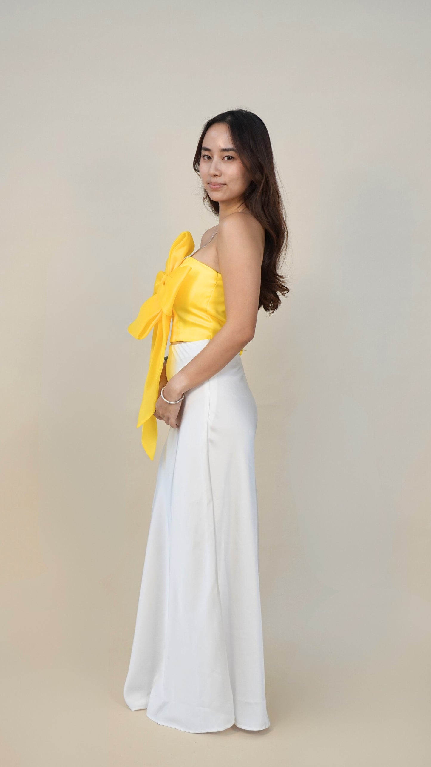 Roni Yu | Ribbon Top