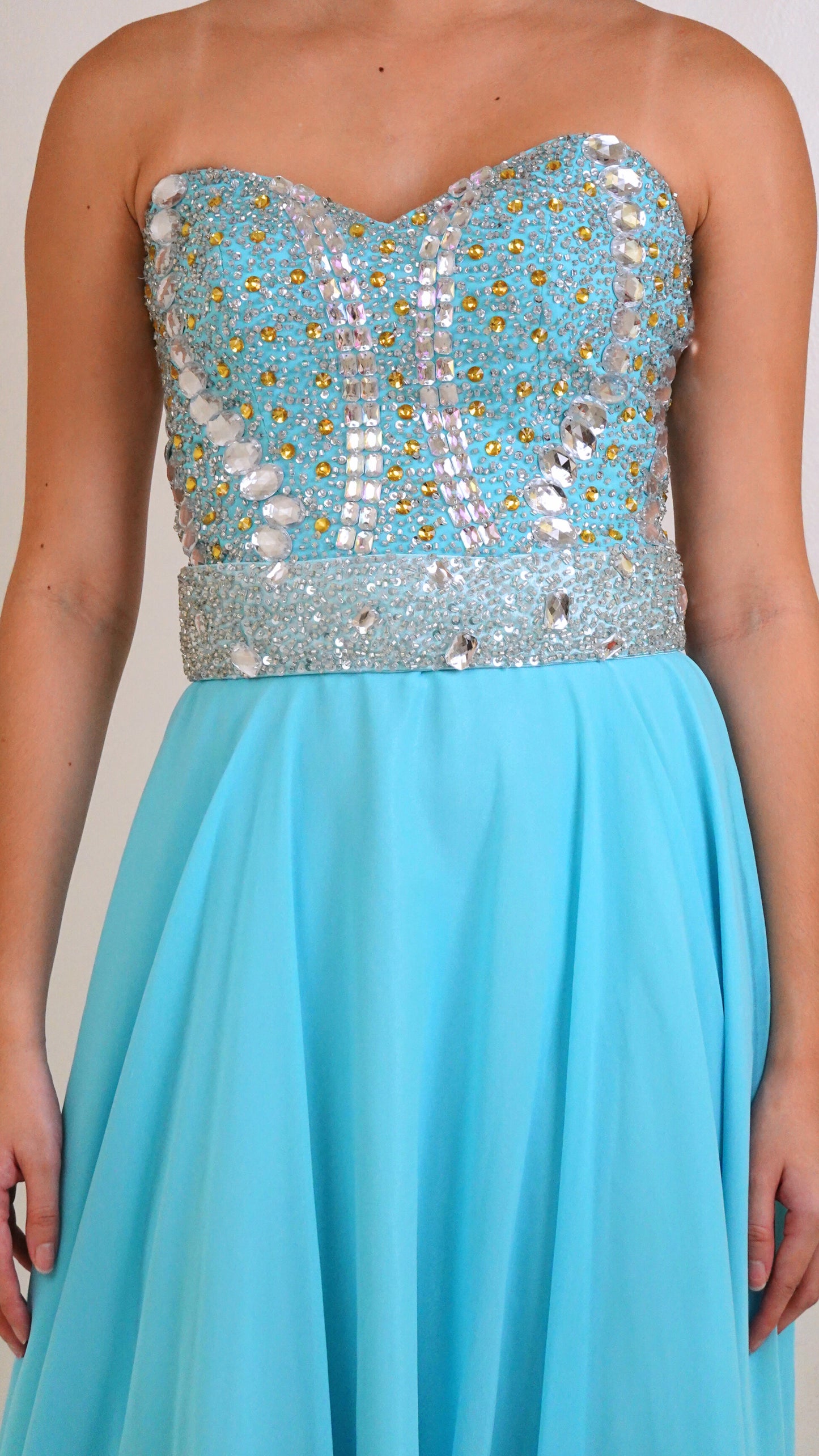 Wendell Quisido | Beaded Tube Maxi Dress