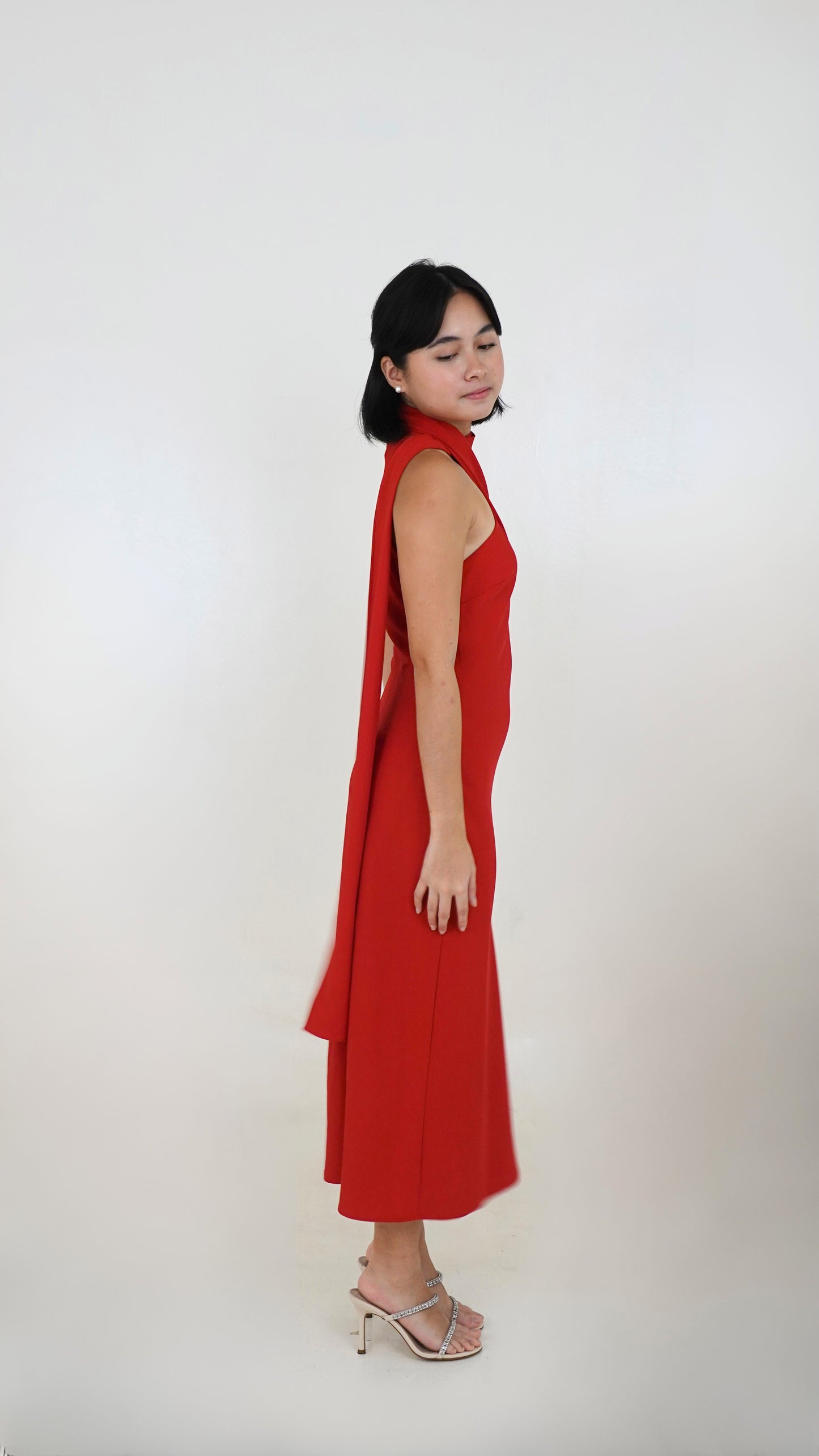 Love, Bonito | Halter midi dress