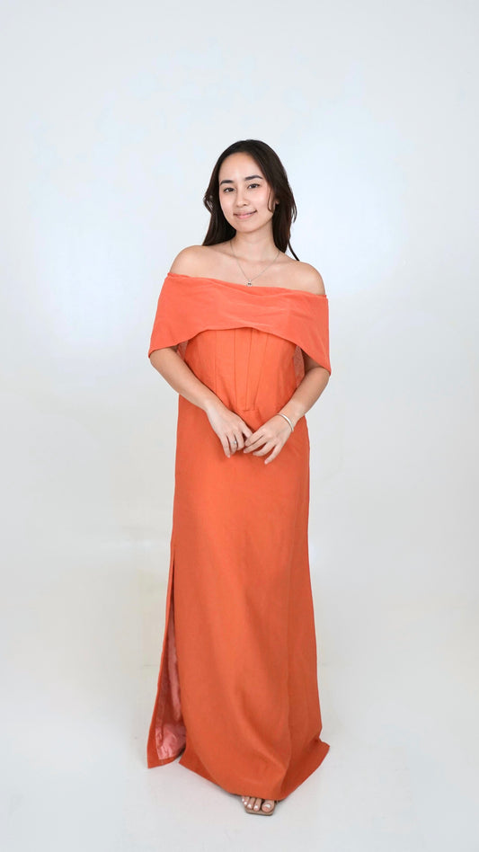 Jun Escario | Off shoulder gown