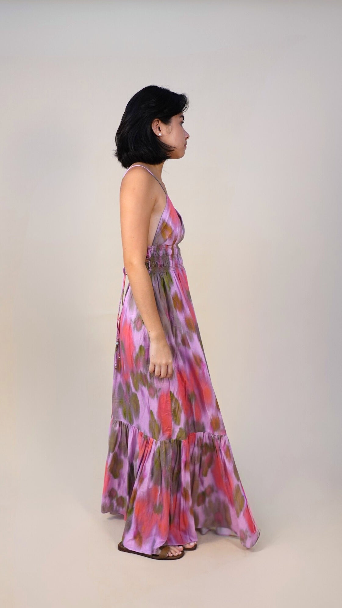 ZARA | Tie-dye maxi dress