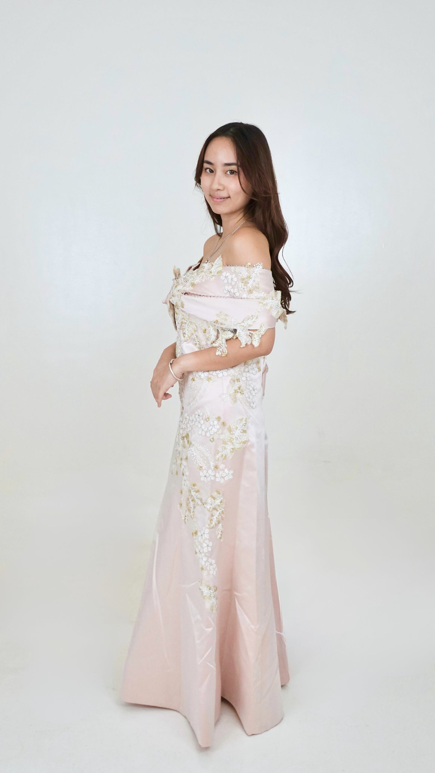 Jun Escario | Off shoulder Gown