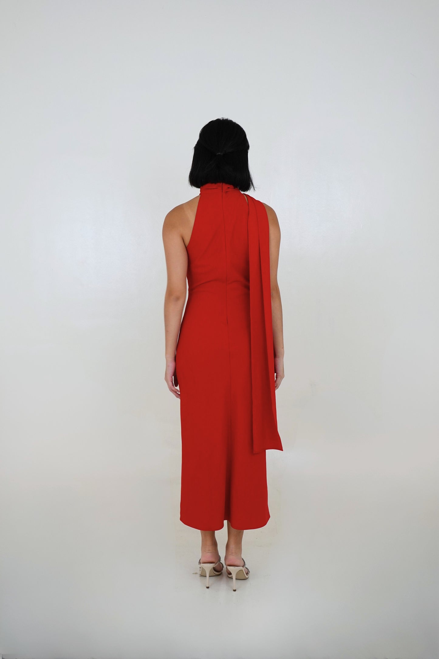 Love, Bonito | Halter midi dress