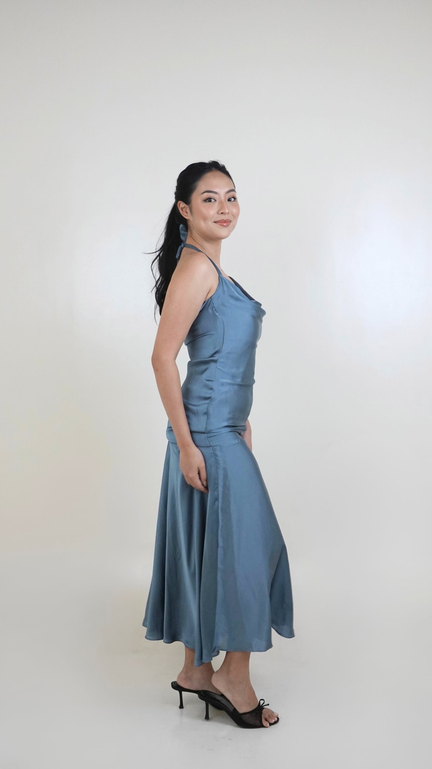 Jun Escario | Halter Backless Dress