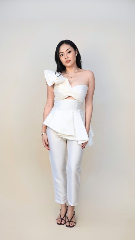 Ronald Enrico | Peplum jumpsuit