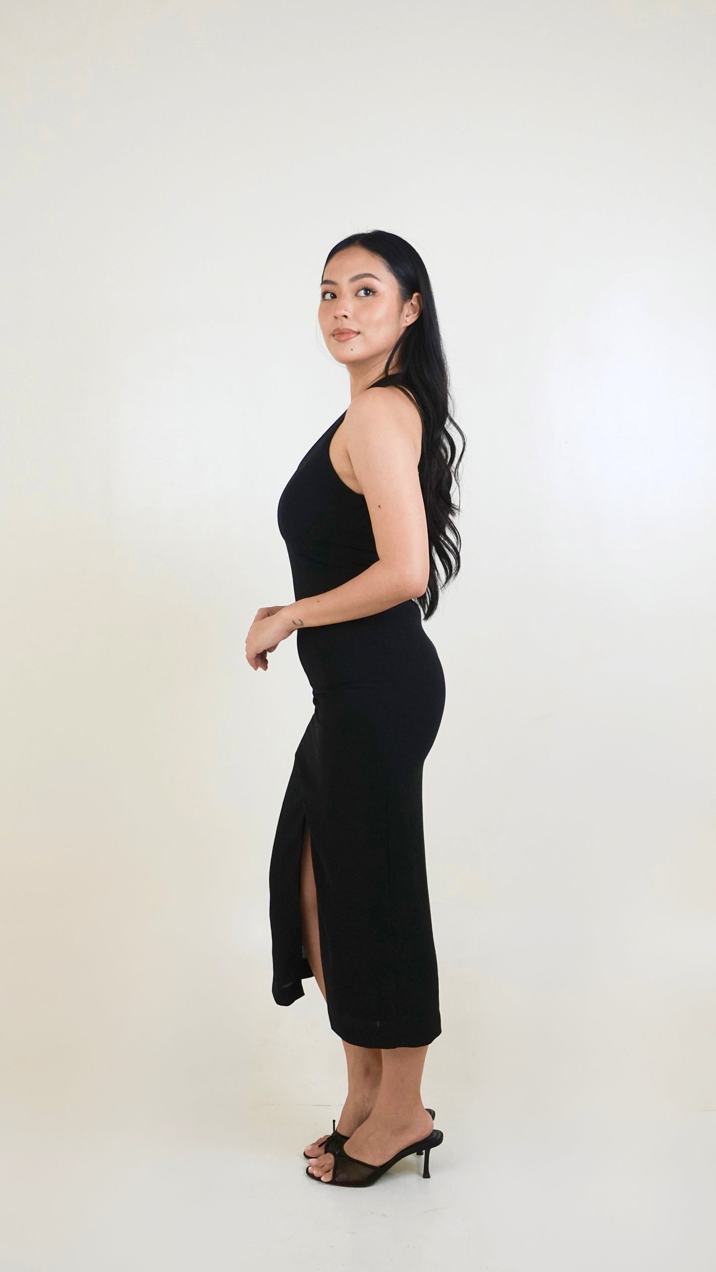 Laundry by Shelli Segal | Lace back halter Dress