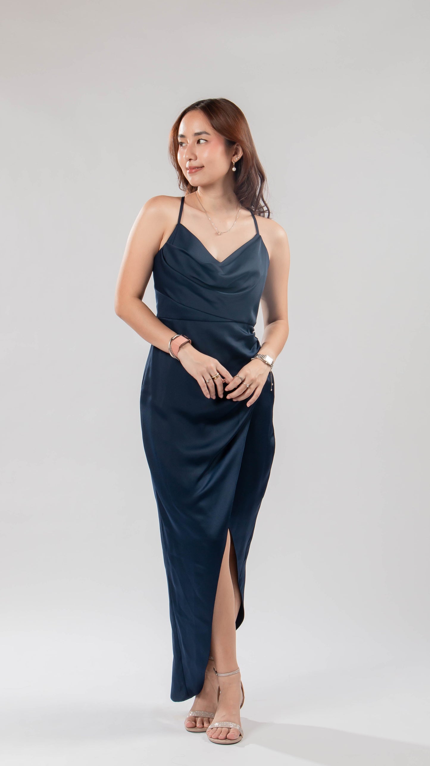 Ever New | Cowl Neck Midi Dress