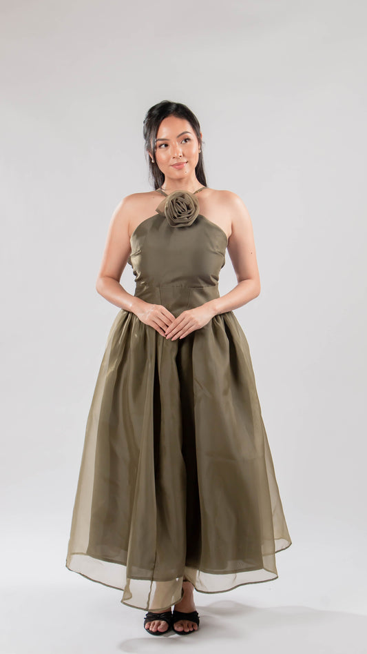 Zoo the label | Halter Organza dress