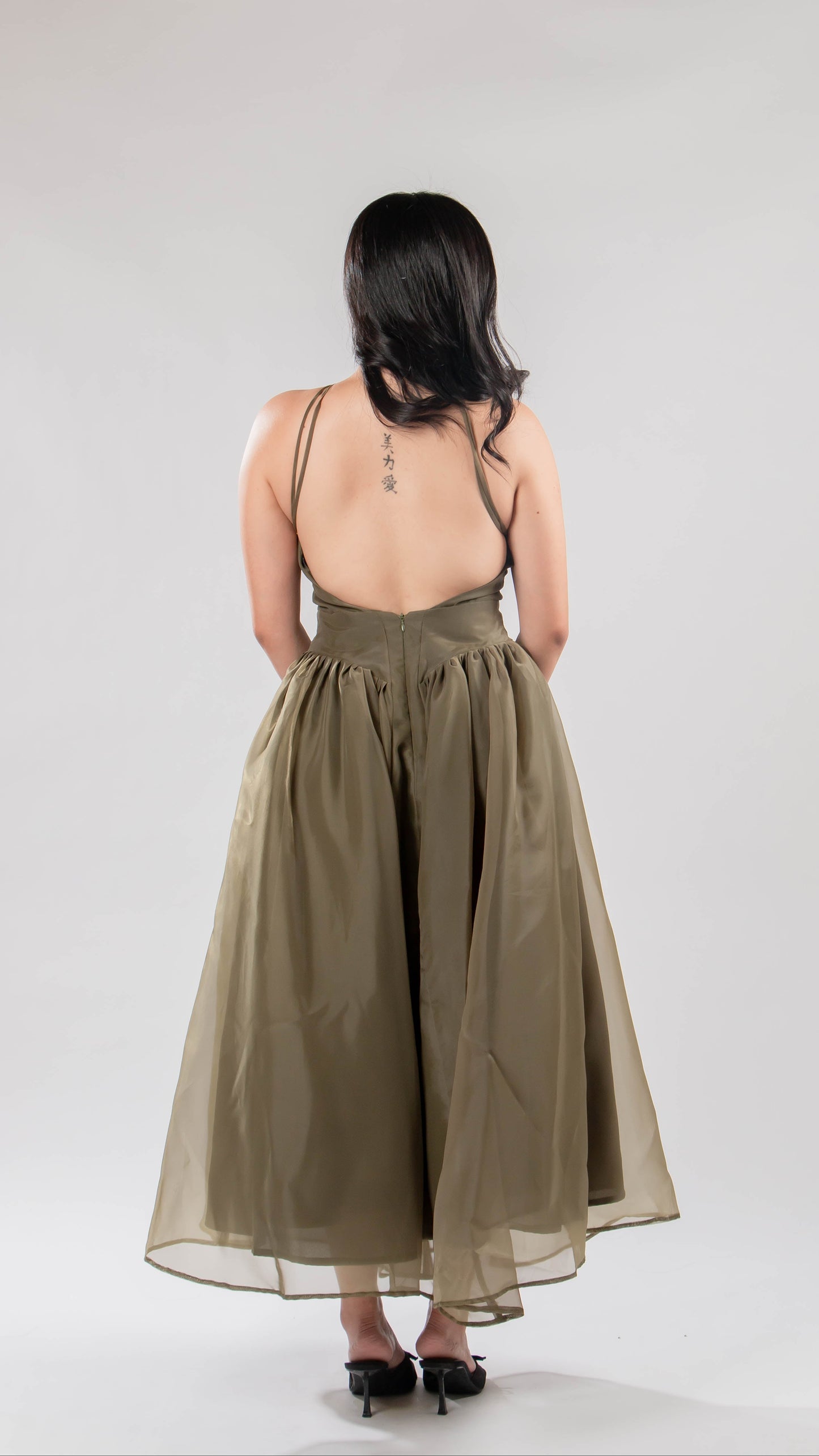 Zoo the label | Halter Organza dress
