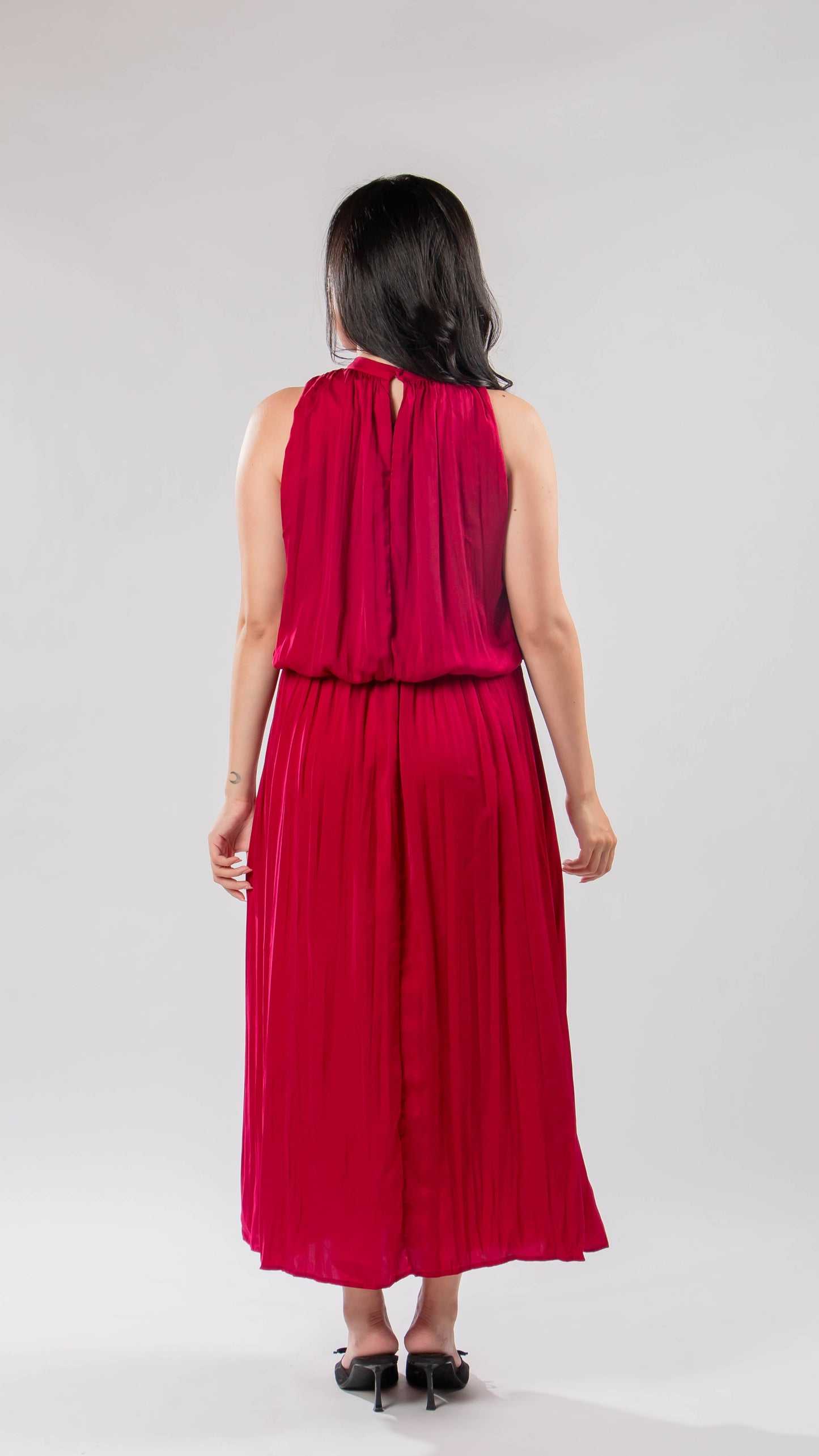 ZARA | Pleated dress